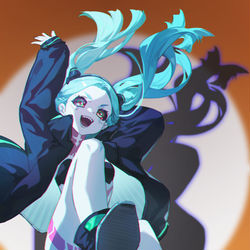 This is a pixiv picture whose title is Rebecca.
