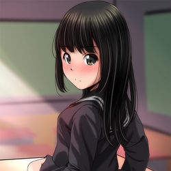 This is a pixiv picture whose title is 今日の一枚3393 (1:40+0:30+1:10).