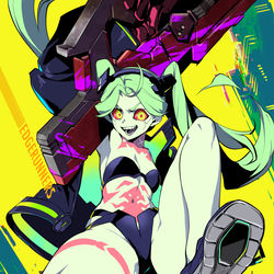 This is a pixiv picture whose title is REBECCA.