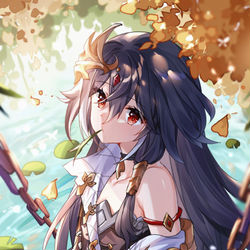 This is a pixiv picture whose title is 符华●识之律者.