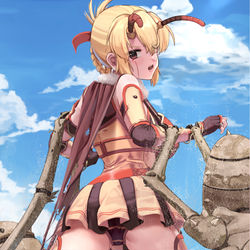 This is a pixiv picture whose title is 蟻地獄拘束３.