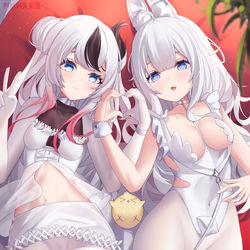 This is a pixiv picture whose title is 不屈X恶毒.