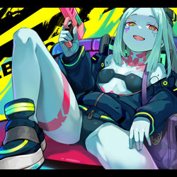 This is a pixiv picture whose title is Rebecca.