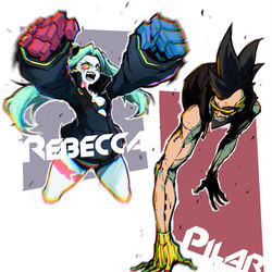 This is a pixiv picture whose title is Cyberpunk:Edgerunners 02.