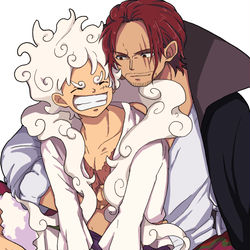 This is a pixiv picture whose title is 紅白.