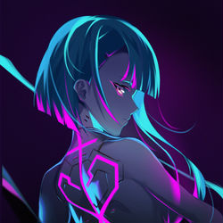 This is a pixiv picture whose title is Lucy.