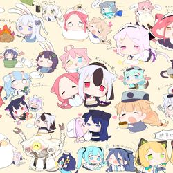 This is a pixiv picture whose title is ぶるーにゃーかいぶ！！！！.
