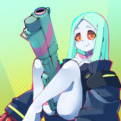 This is a pixiv picture whose title is Rebecca.