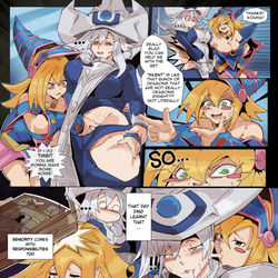 This is a pixiv picture whose title is The Silent Magician.
