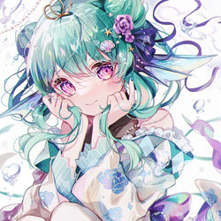 This is a pixiv picture whose title is ♕.。o○.
