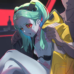 This is a pixiv picture whose title is 「泣いていないよ、別に。」.