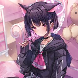 This is a pixiv picture whose title is カズサ.