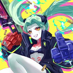 This is a pixiv picture whose title is Rebecca.