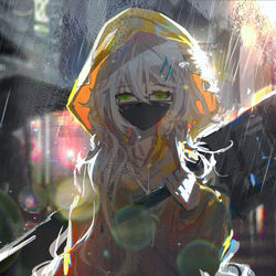 This is a pixiv picture whose title is 快乐摸鱼2.