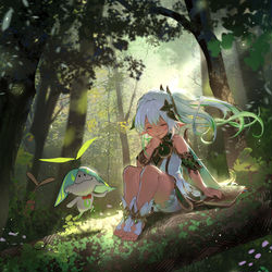 This is a pixiv picture whose title is みんなでお話.