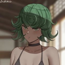 This is a pixiv picture whose title is Tatsumaki.