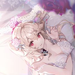 This is a pixiv picture whose title is [仕事絵] アンカレッジ(アズールレーン).