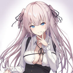 This is a pixiv picture whose title is ツーサイドアップ.