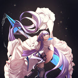 This is a pixiv picture whose title is メルトリリス.