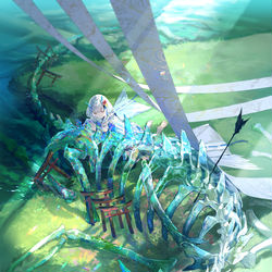 This is a pixiv picture whose title is 「お母さん、」.