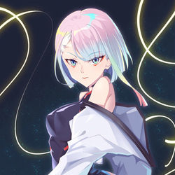 This is a pixiv picture whose title is Lucy..