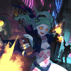 This is a pixiv picture whose title is レベッカ.