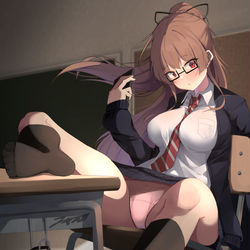 This is a pixiv picture whose title is 【Skeb】制服スウィフトシュア.