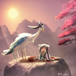 This is a pixiv picture whose title is 無題.