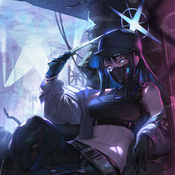 This is a pixiv picture whose title is 錠前サオリ.