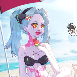 This is a pixiv picture whose title is watermelon.