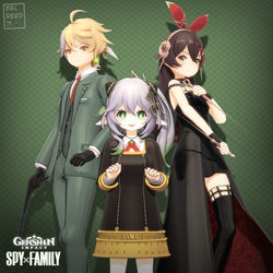 This is a pixiv picture whose title is SPY x FAMILY.