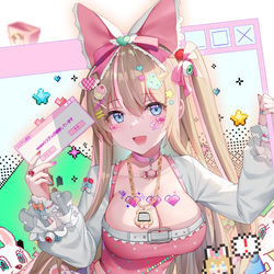 This is a pixiv picture whose title is 電脳ガール🍬ズさくや.