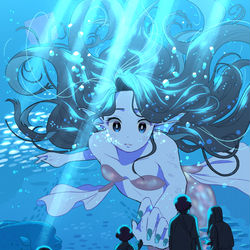 This is a pixiv picture whose title is 私を見つけて.