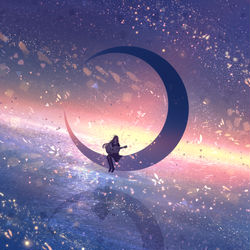 This is a pixiv picture whose title is 涙のアリカ.