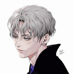 This is a pixiv picture whose title is ennui.