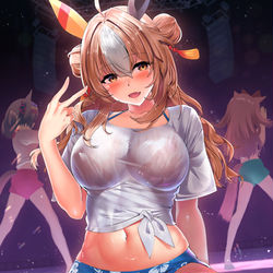 This is a pixiv picture whose title is コパノリッキー.