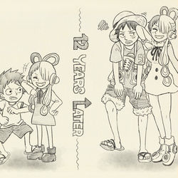 This is a pixiv picture whose title is 12年と5センチ.