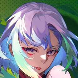 This is a pixiv picture whose title is Lucy - EdgeRunner.