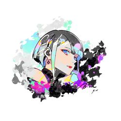 This is a pixiv picture whose title is Lucy.
