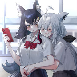 This is a pixiv picture whose title is いちゃこら.