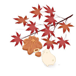This is a pixiv picture whose title is もみじ.