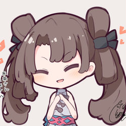 This is a pixiv picture whose title is にっ！.