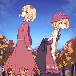 This is a pixiv picture whose title is 秋分の日.