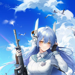 This is a pixiv picture whose title is TAR-21💙.