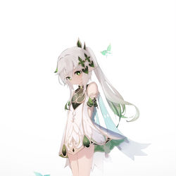 This is a pixiv picture whose title is 日绘，Nahida.