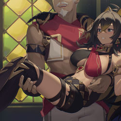 This is a pixiv picture whose title is 迪希雅.