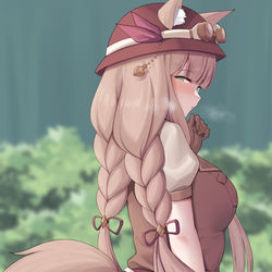 This is a pixiv picture whose title is マホケツ.