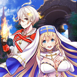 This is a pixiv picture whose title is パワハラ聖女5巻表紙イラスト.