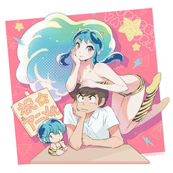This is a pixiv picture whose title is 祝アニメ化⚡.
