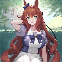 This is a pixiv picture whose title is マブい女.